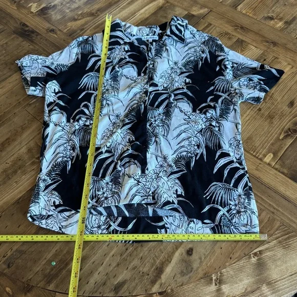Reformation tropical goth button down, XL, VGUC - Picture 5 of 7